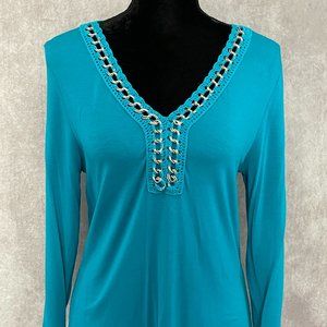 Anne French SHIRT~sz S~ Like New!!